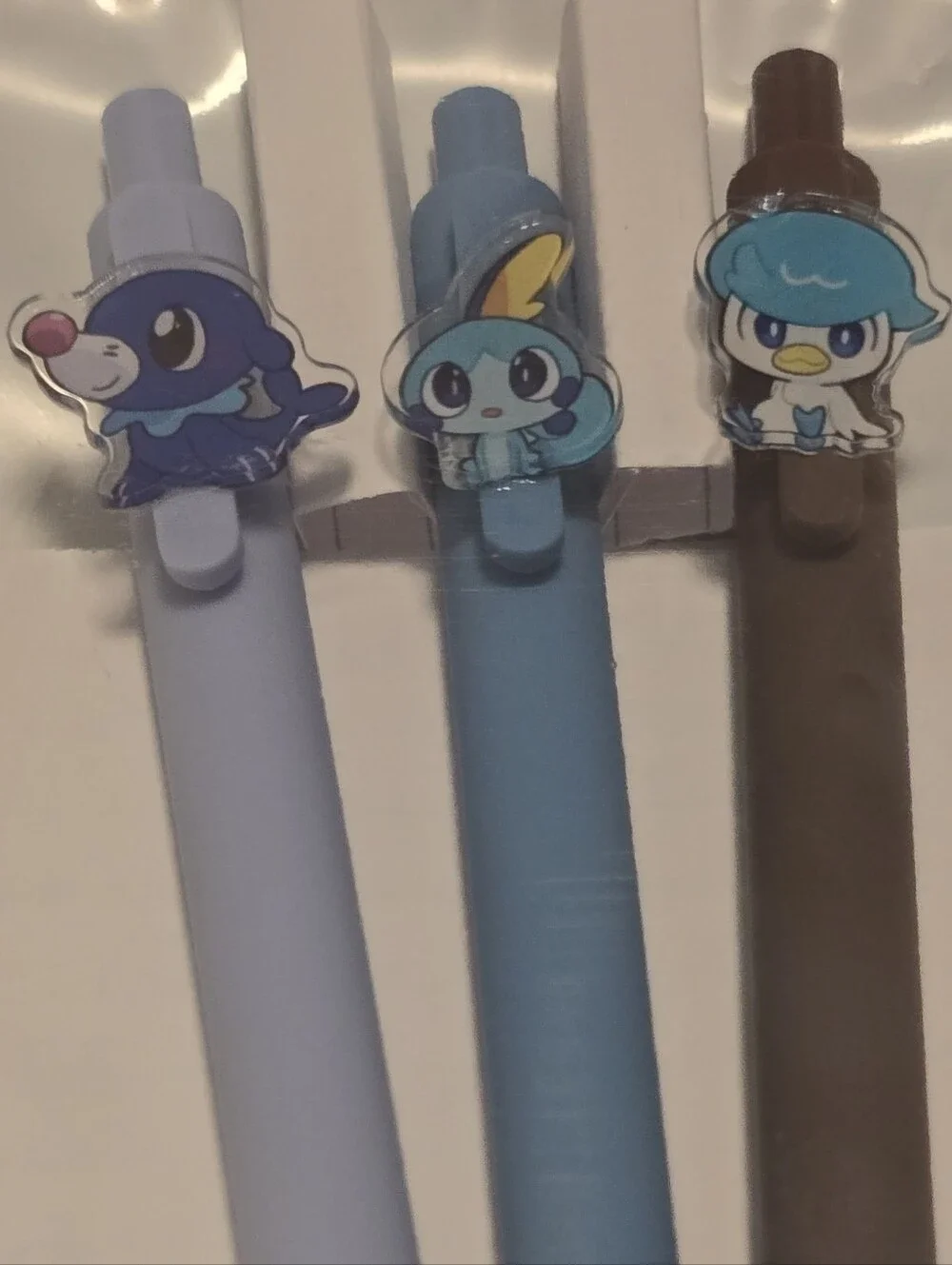 Pokemon Water Type Gel Pens